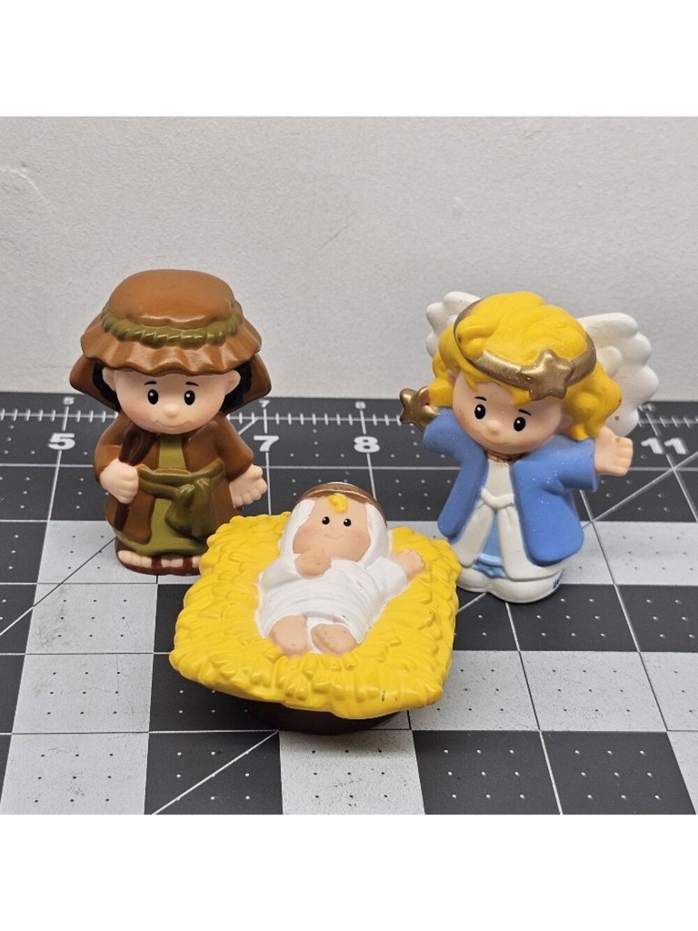 Fisher Price Little People Nativity Replacement Figures Angel Shepherd Baby...